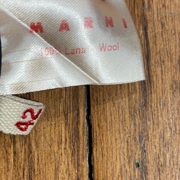 MARNI**Taupe A-Line Skirt**Size 42 US 6 - Picture 9 of 13